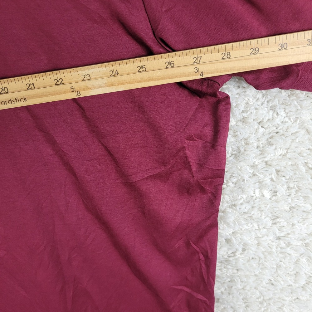Polo Ralph Lauren Polo Shirt Men's 3XB Maroon Burgundy Short Sleeve Soft Cotton - Picture 10 of 11